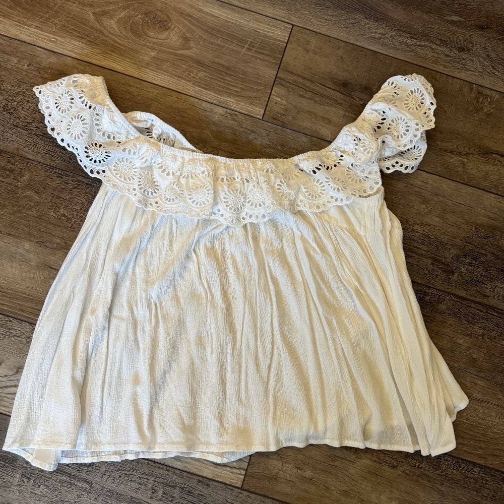 Entro Flowy White Top